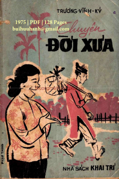 Chuyện Đời Xưa (NXB Khai Trí 1975) - Trương Vĩnh Ký, 128 Trang