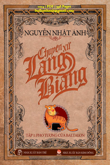 Chuyện Xứ Lang Biang Tập 1-Pho Tượng Của Baltalon (NXB Trẻ 2014) - Nguyễn Nhật Ánh, 398 Trang