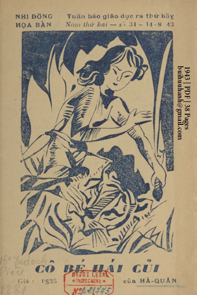 Cô Bé Hái Củi (NXB Lượm Lúa Vàng 1943) - Hà Quân, 38 Trang