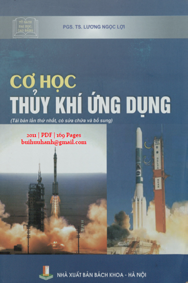Cơ Học Thủy Khí Ứng Dụng (NXB Bách Khoa 2011) - Lương Ngọc Lợi, 169 Trang