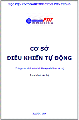 Cơ Sở Điều Khiển Tự Động (NXB Hà Nội 2006) - Đặng Hoài Bắc, 152 Trang