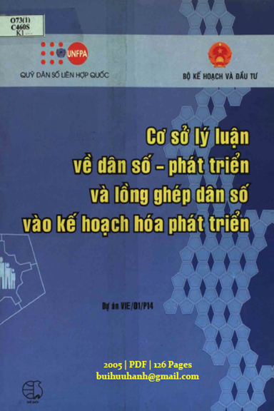Cơ Sở Lý Luận Về Dân Số Phát Triển Và Lồng Ghép Dân Số Vào Kế Hoạch Hóa Phát Triển