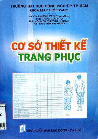Cơ Sở Thiết Kế Trang Phục (NXB Lao Động Xã Hội 2006) - Võ Phước Tấn, 159 Trang