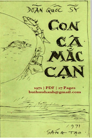 Con Cá Mắc Cạn (NXB Sáng Tạo 1971) - Doãn Quốc Sỹ, 27 Trang