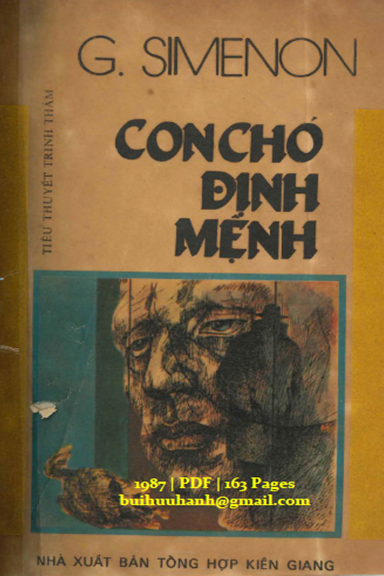 Con Chó Định Mệnh (NXB Tổng Hợp 1987) - Georges Simenon, 163 Trang