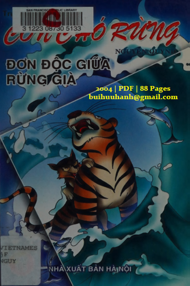 Con Chó Rừng Tập 15-Đơn Độc Giữa Rừng Già (NXB Hà Nội 2004) - Nguyễn Quỳnh, 88 Trang