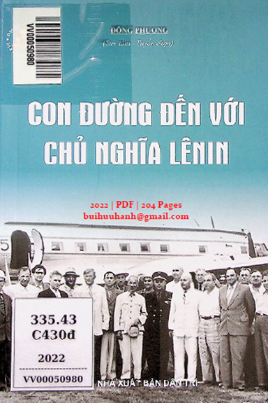 Con Đường Đến Với Chủ Nghĩa Lênin (NXB Dân Trí 2022) - Đông Phương, 204 Trang