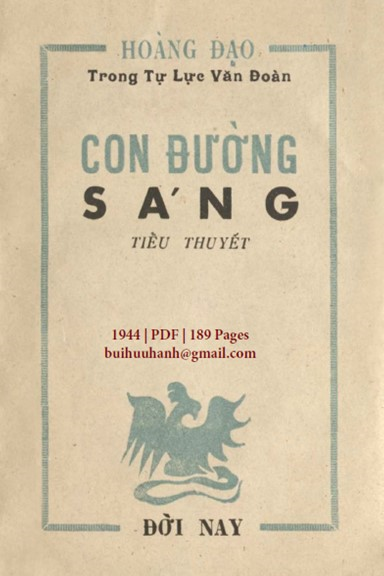 Con Đường Sáng (NXB Đời Nay 1944) - Hoàng Đạo, 189 Trang