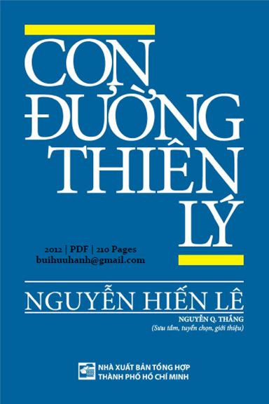 Con Đường Thiên Lý (NXB Tổng Hợp 2012) - Nguyễn Hiến Lê, 210 Trang