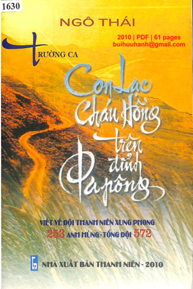 Con Lạc Cháu Hồng Trên Đỉnh Papông (NXB Thanh Niên 2010) - Ngô Thái, 61 Trang