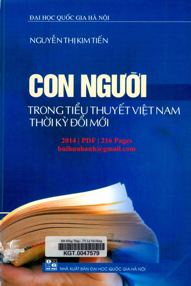Con Người Trong Tiểu Thuyết Việt Nam Thời Kỳ Đổi Mới - Nguyễn Thị Kim Tiến, 209 Trang