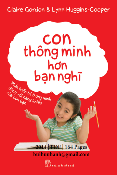 Con Thông Minh Hơn Bạn Nghĩ (NXB Trẻ 2014) - Claire Gordon, 164 Trang