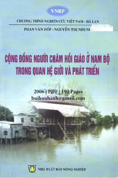 Cộng Đồng Người Chăm Hồi Giáo Ở Nam Bộ Trong Quan Hệ Giới Và Phát Triển - Phan Văn Dốp, 193 Trang