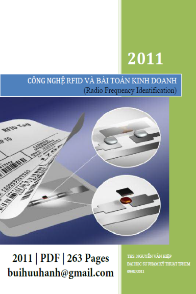 Công Nghệ RFID Và Bài Toán Kinh Doanh (NXB Đại Học Quốc Gia 2011) - Nguyễn Văn Hiệp, 263 Trang