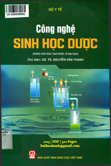 Công Nghệ Sinh Học Dược (NXB Giáo Dục 2013) - Nguyễn Văn Thanh, 320 Trang