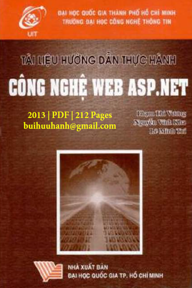 Công Nghệ Web ASP.NET (NXB Đại Học Quốc Gia 2013) - Phạm Thi Vương, 212 Trang