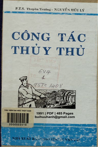 Công Tác Thủy Thủ (NXB Giao Thông Vận Tải 1991) - Nguyễn Hữu Lý, 485 Trang