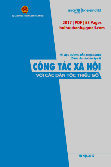 Công Tác Xã Hội Với Các Dân Tộc Thiểu Số (NXB Hà Nội 2017) - Nhiều Tác Giả, 53 Trang