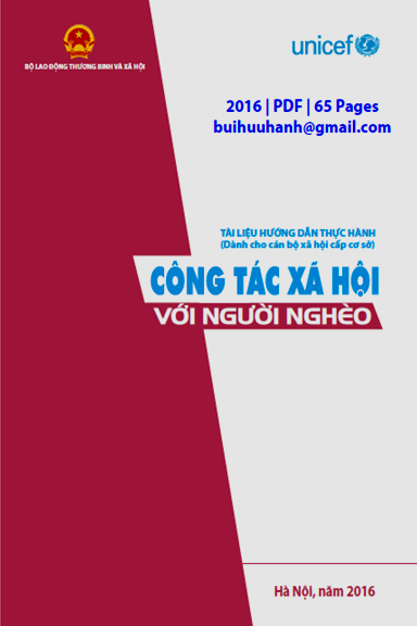 Công Tác Xã Hội Với Người Nghèo (NXB Hà Nội 2016) - Nhiều Tác Giả, 65 Trang