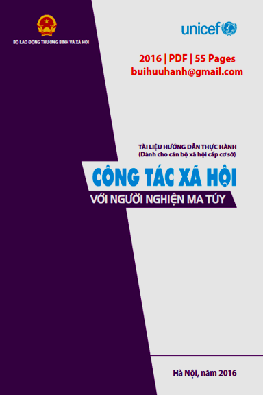 Công Tác Xã Hội Với Người Nghiện Ma Túy (NXB Hà Nội 2016) - Nhiều Tác Giả, 55 Trang