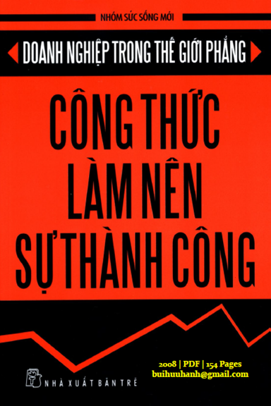 Công Thức Làm Nên Sự Thành Công (NXB Trẻ 2008) - Nhiều Tác Giả, 154 Trang