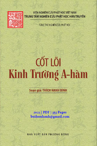 Cốt Lõi Kinh Trường A-Hàm (NXB Phương Đông 2022) - Thích Hạnh Bình, 353 Trang