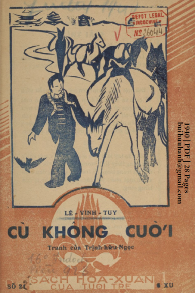 Cù Không Cười (NXB Văn Làm 1940) - Lê Vĩnh Tuy, 28 Trang