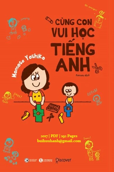 Cùng Con Vui Học Tiếng Anh (NXB Công Thương 2017) - Momose Yoshiko, 192 Trang
