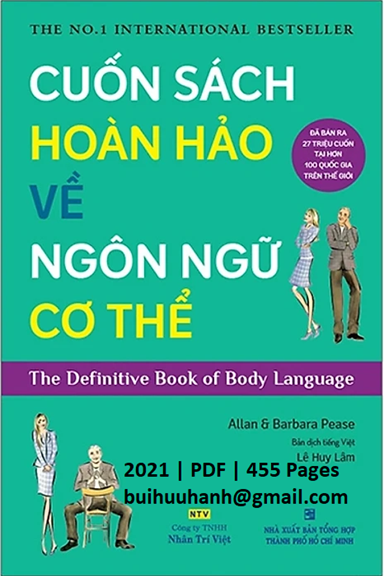 Cuốn Sách Hoàn Hảo Về Ngôn Ngữ Cơ Thể (NXB Tổng Hợp 2021) - Allan, 455 Trang