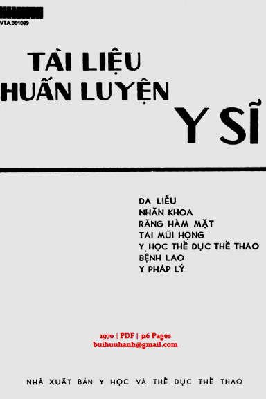 Da Liễu, Nhãn Khoa, Răng Hàm Mặt, Tai Mũi Họng (NXB Y Học 1970) - Nguyễn Đức, 316 Trang