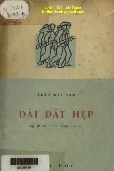 Dải Đất Hẹp (NXB Văn Học 1968) - Trần Mai Nam, 180 Trang