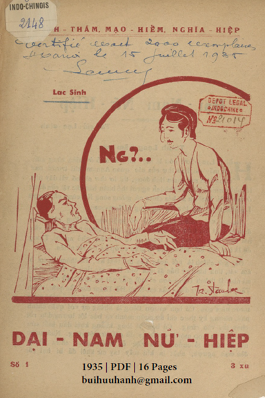 Đại Nam Nữ Hiệp Số 1 (NXB Lê Cường 1935) - Lạc Sinh, 16 Trang