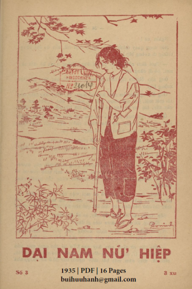 Đại Nam Nữ Hiệp Số 3 (NXB Lê Cường 1935) - Lạc Sinh, 16 Trang