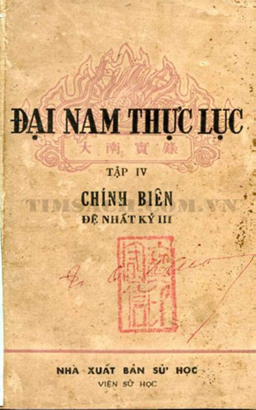 Đại Nam Thực Lục Tập 4-Chính Biên Đệ Nhất Kỷ 3 (NXB Sử Học 1963) - Viện Sử Học, 470 Trang