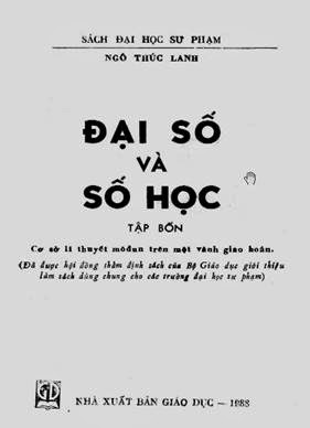 Đại Số Và Số Học Tập 4 (NXB Giáo Dục 1988) - Ngô Thúc Lanh, 85 Trang