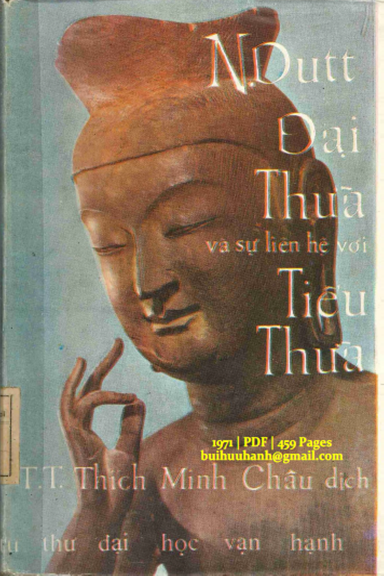 Đại Thừa Và Sự Liên Hệ Với Tiểu Thừa (NXB Khai Trí 1971) - Nalinaksha Dutt, 459 Trang