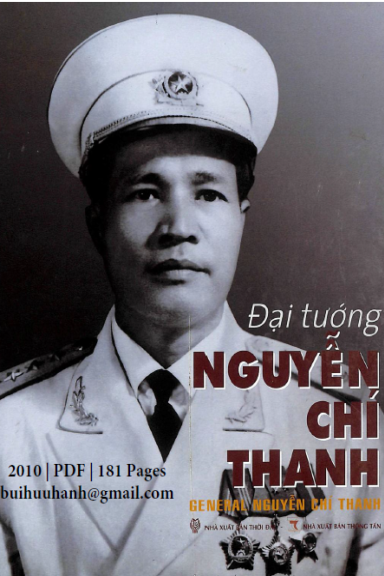 Đại Tướng Nguyễn Chí Thanh (NXB Thông Tấn 2010) - Vũ Khánh, 181 Trang