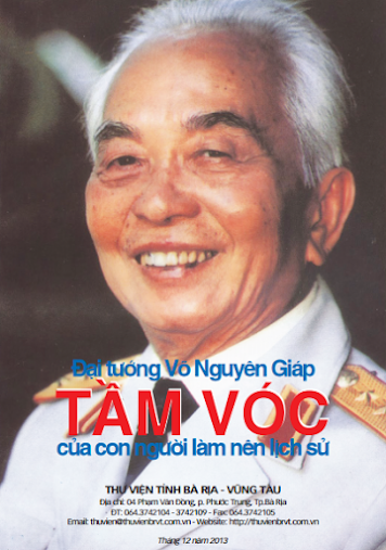 Đại Tướng Võ Nguyên Giáp Tầm Vóc Của Con Người Làm Nên Lịch Sử (NXB Vũng Tàu) - Thu Vang, 278 Trang