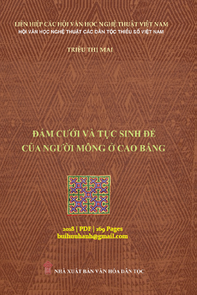 Đám Cưới Và Tục Sinh Đẻ Của Người Mông Ở Cao Bằng (NXB Văn Hóa Dân Tộc 2018) - Triệu Thị Mai, 169 Tr