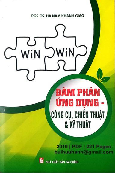 Đàm Phán Ứng Dụng-Công Cụ, Chiến Thuật Và Kỹ Thuật (NXB Tài Chính 2019) - Hà Nam Khánh Giao