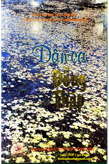 Dân Ca Đồng Tháp (NXB Đồng Tháp 1995) - Lê Giang, 530 Trang