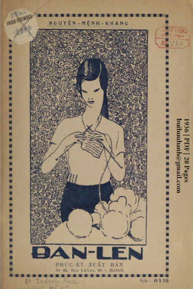 Đan Len (NXB Phúc Ký 1936) - Nguyễn Mệnh Khang, 28 Trang