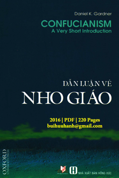 Dẫn Luận Về Nho Giáo (NXB Hồng Đức 2016) - Daniel K. Gardner, 220 Trang