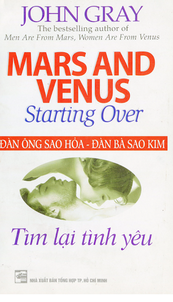 Đàn Ông Sao Hỏa, Đàn Bà Sao Kim - Tìm Lại Tình Yêu (NXB Tổng Hợp 2009) - John Gray, 450 Trang