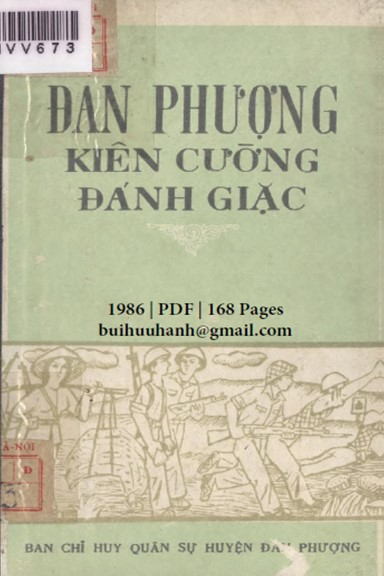 Đan Phượng Kiên Cường Đánh Giặc (NXB Hà Nội 1986) - Trần Tư, 168 Trang
