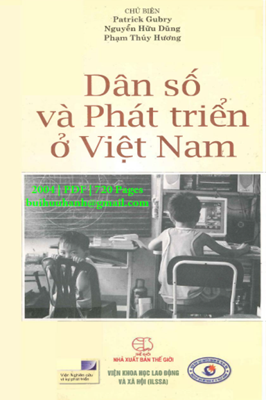 Dân Số Và Phát Triển Ở Việt Nam (NXB Thế Giới 2004) - Patrick Gubry, 720 Trang