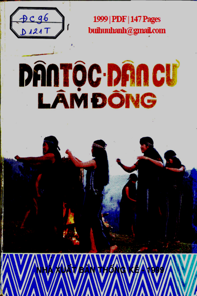 Dân Tộc Dân Cư Lâm Đồng (NXB Thống Kê 1999) - Trần Sỹ Thứ, 147 Trang