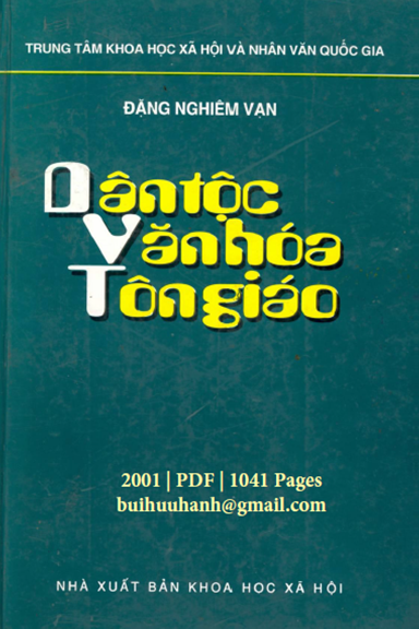 Dân Tộc Văn Hóa Tôn Giáo (NXB Khoa Học Xã Hội 2001) - Đặng Nghiêm Vạn, 1041 Trang