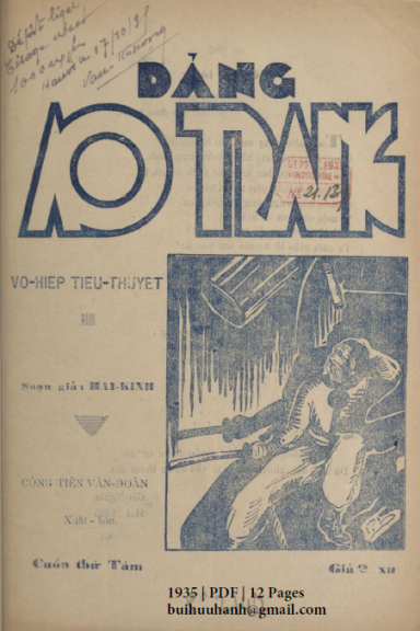 Đảng Áo Trắng Cuốn 1-10 (NXB Văn Tường 1935) - Hải Kình, 120 Trang