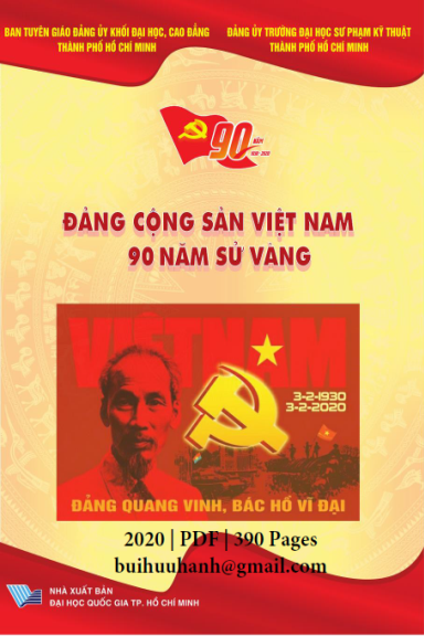 Đảng Cộng Sản Việt Nam 90 Năm Sử Vàng (NXB Đại Học Học Quốc Gia 2020) - Nhiều Tác Giả, 390 Trang